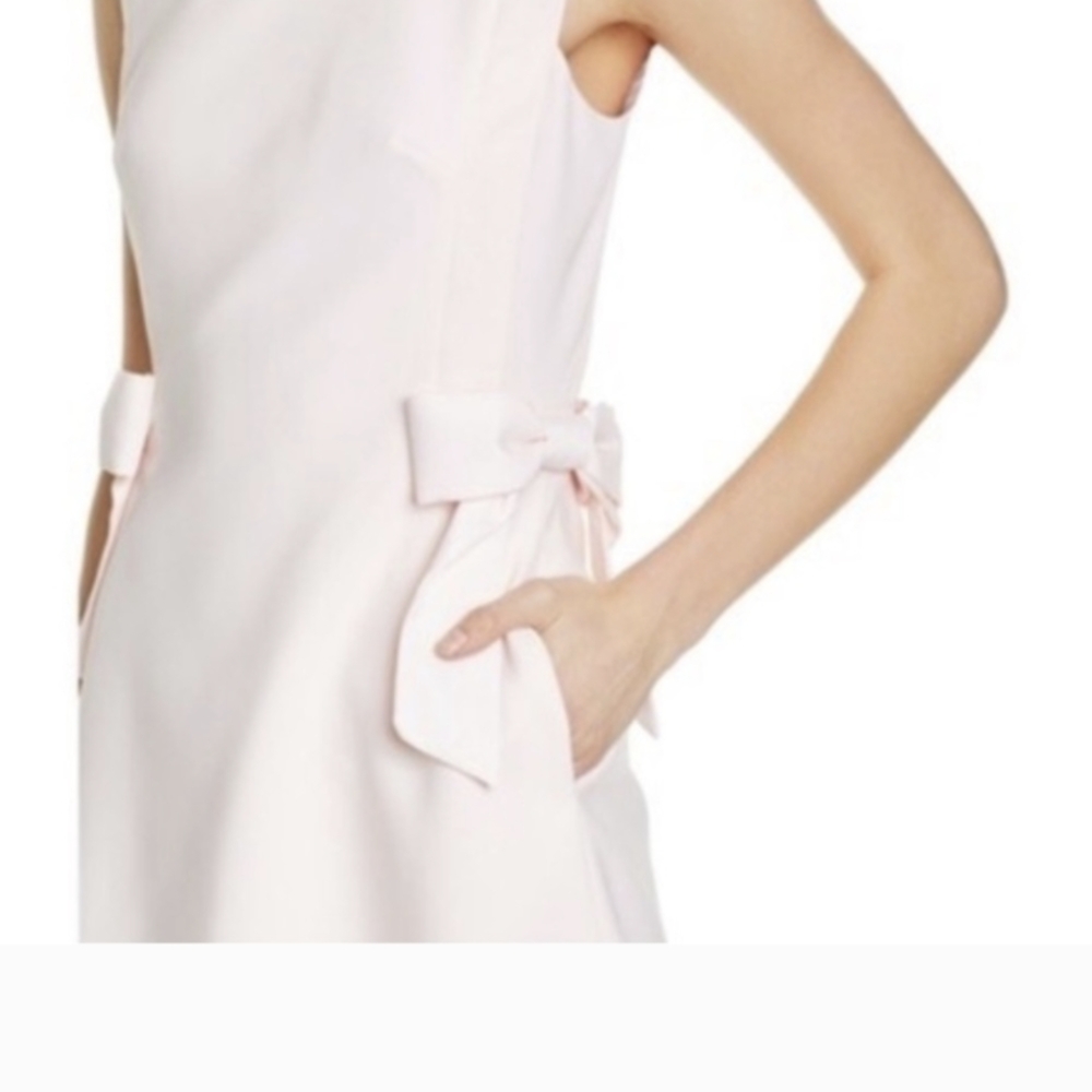 Ted Baker Elegant Sleeveless Pink Dress Size 12 - Picture 8 of 12